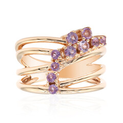 Amethyst Silver Ring
