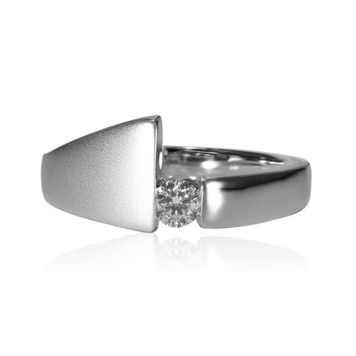 18K VS2 (E) Diamond Gold Ring (adamantes [!])
