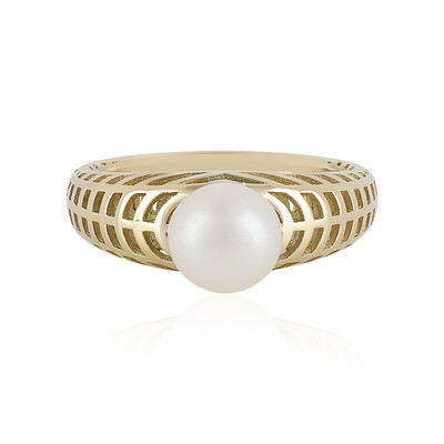 9K Freshwater pearl Gold Ring (Ornaments by de Melo)