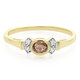 Padparadscha Sapphire Silver Ring