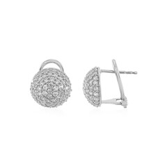 Zircon Silver Earrings