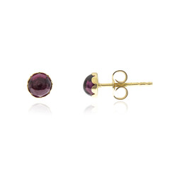 9K Rhodolite Gold Earrings (CUSTODANA)