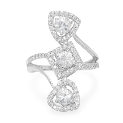 Zircon Silver Ring