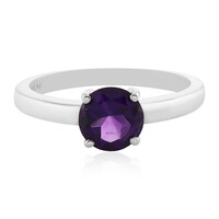 Amethyst Silver Ring