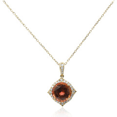 14K Congo Neon Tourmaline Gold Necklace (CIRARI)
