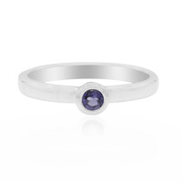 Iolite Silver Ring