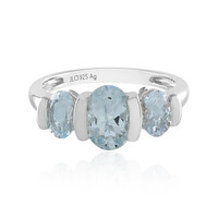 Brazilian Aquamarine Silver Ring