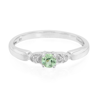Paraiba Tourmaline Silver Ring