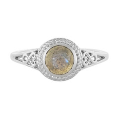 Labradorite Silver Ring