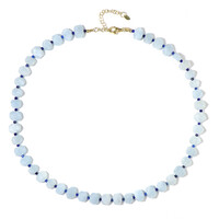 Brazilian Aquamarine Silver Necklace