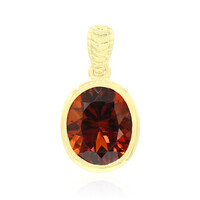 9K Madeira Citrine Gold Pendant (Tenner Diniz)
