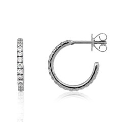 Flawless (F) Diamond Platinium Earrings (LUCENT DIAMONDS)