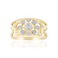 14K SI1 (G) Diamond Gold Ring