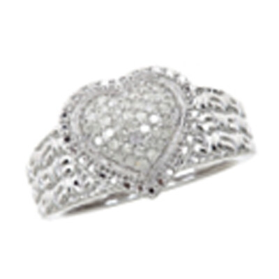Diamond Silver Ring
