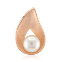White Freshwater Pearl Silver Pendant (TPC)