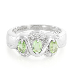 Paraiba Tourmaline Silver Ring