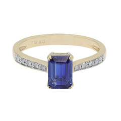 9K Kyanite Gold Ring