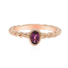 Rhodolite Silver Ring