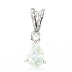 Paraiba Tourmaline Silver Pendant