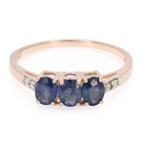 Kanchanaburi Sapphire Silver Ring
