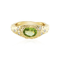 Peridot Silver Ring