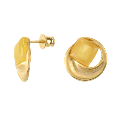 Baltic Amber Silver Earrings (dagen)