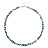 Chrysokolla Silver Necklace