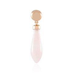Rose Quartz Silver Pendant