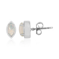 Welo Opal Silver Earrings