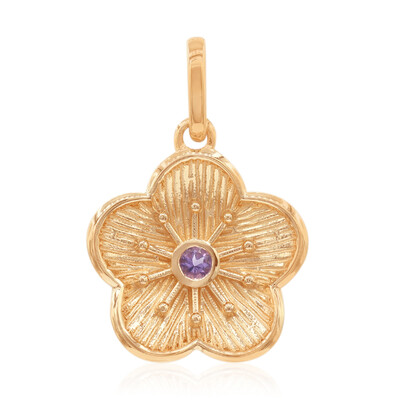 Amethyst Silver Pendant
