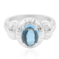 Swiss Blue Topaz Silver Ring (Remy Rotenier)