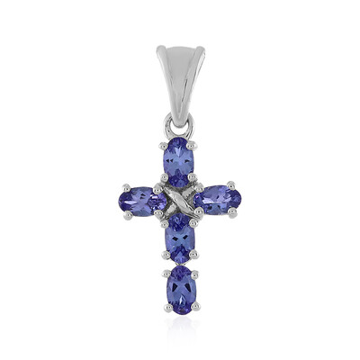 Tanzanite Silver Pendant