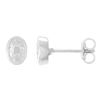 Zircon Silver Earrings