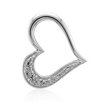 I2 (I) Diamond Silver Pendant