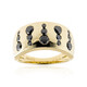 9K Black Diamond Gold Ring (de Melo)