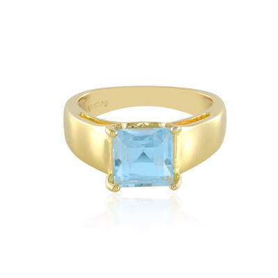 Sky Blue Topaz Silver Ring