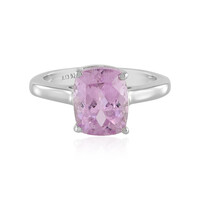 Kunzite Silver Ring