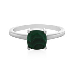 Malachite Silver Ring