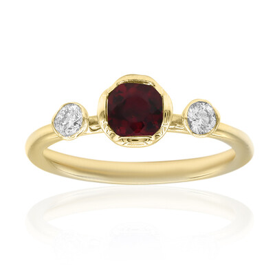 18K AAA Brazilian Rubelite Gold Ring (CIRARI)