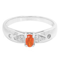 Jalisco Imperial Fire Opal Silver Ring