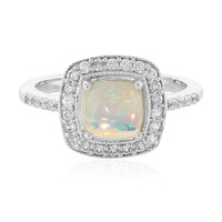 Welo Opal Silver Ring
