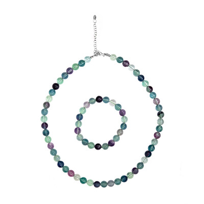Fluorite Silver Set