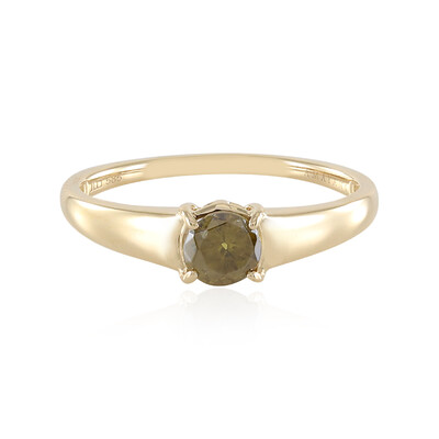 14K Sphalerite Gold Ring (AMAYANI)