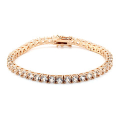White Topaz Silver Bracelet