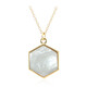 Mother of Pearl Silver Necklace