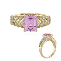 14K AAA Brazilian Kunzite Gold Ring (de Melo)