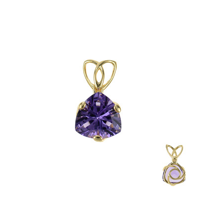 9K Amethyst Gold Pendant (dagen)