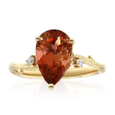 14K Congo Neon Tourmaline Gold Ring (Smithsonian)