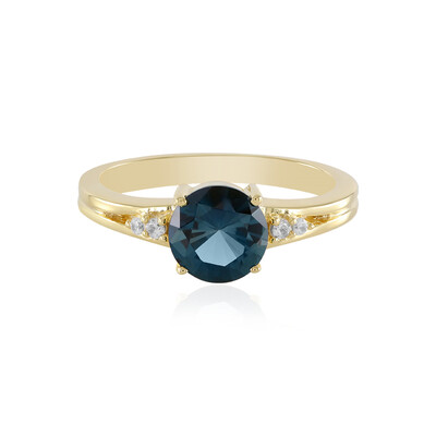 London Blue Topaz Silver Ring