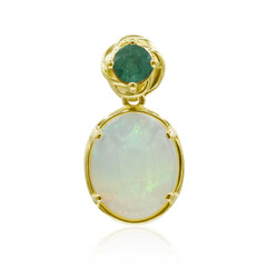9K AAA Welo Opal Gold Pendant (Adela Gold)